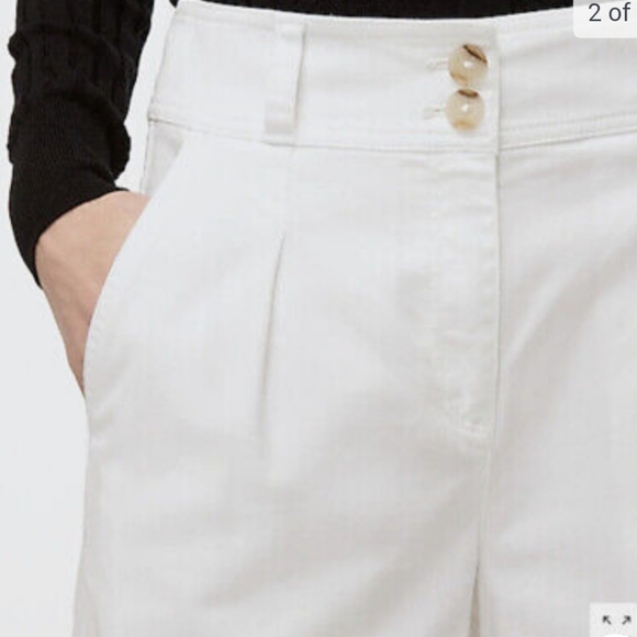 *****SOLD*******J.CREW PLEATED PANT IN GARMENT DYED CHINO - Picture 5 of 6